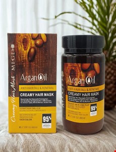 ماسک مو ضد ریزش روغن ارگان میگ